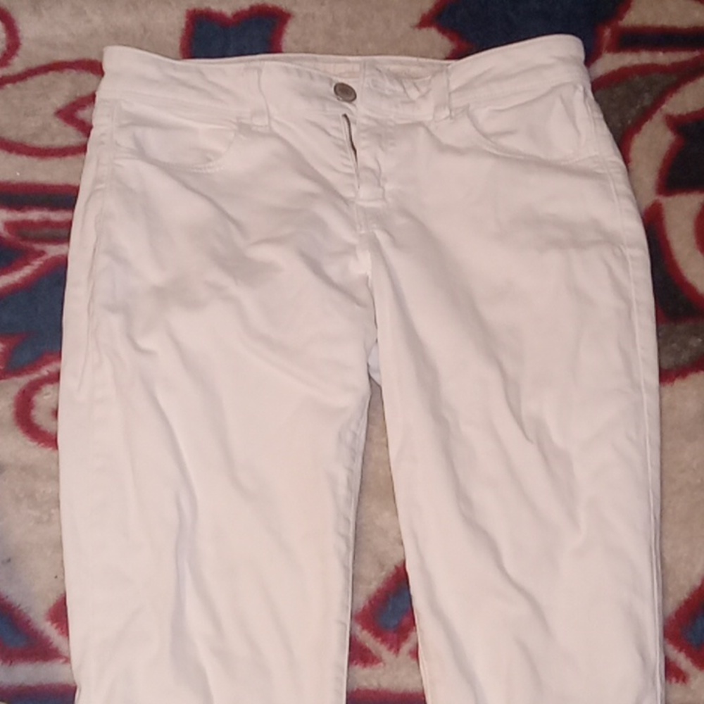 American eagle WHITE size 10 jeans